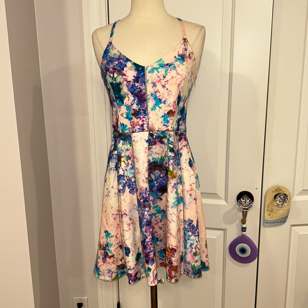 Water color Spring Parker dress - perfect condition!